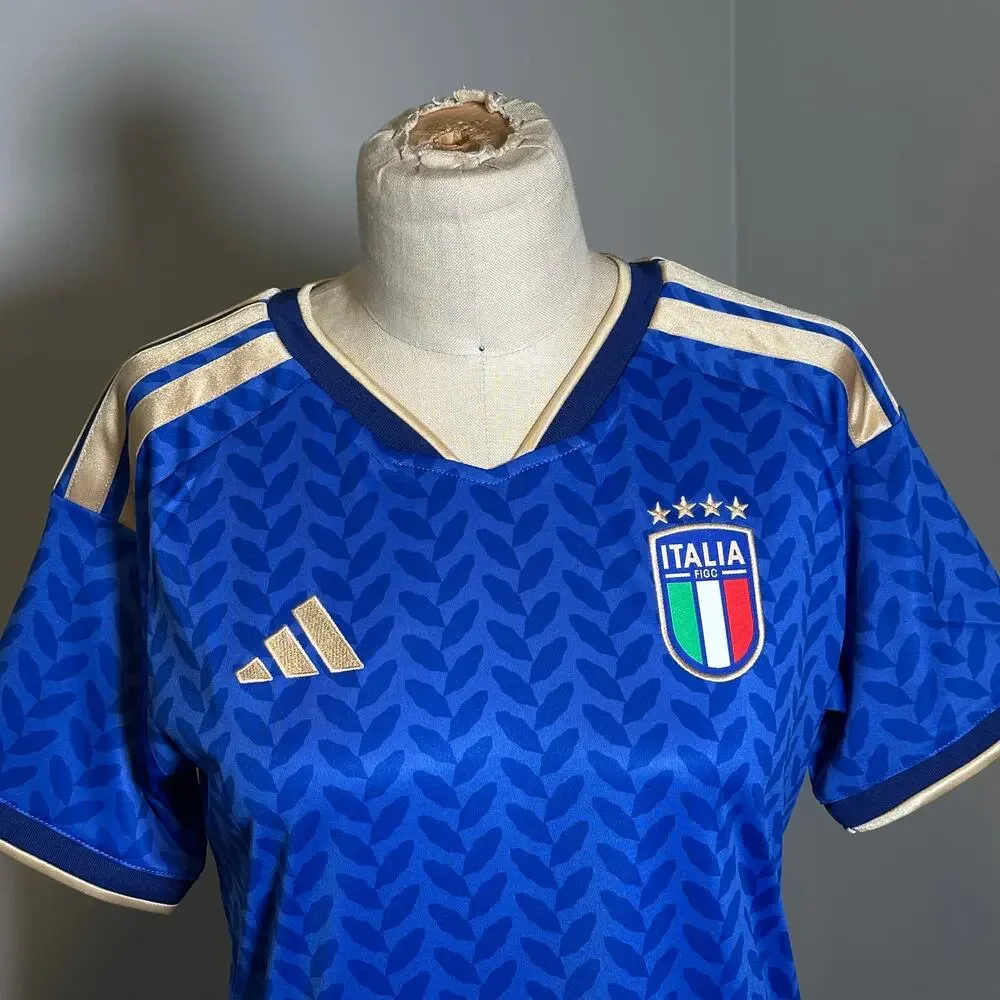 Adidas Italia FIGC Azzurra Jersey in Blue